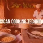 Traditional Mexican kitchen scene, fresh ingredients like corn, beans, and chilies, a cook preparing tortillas on a comal, warm and vibrant colors, rustic setting, realistic.