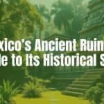 Ancient Mayan ruins surrounded by lush jungle, golden sunlight, detailed stone carvings, realistic.