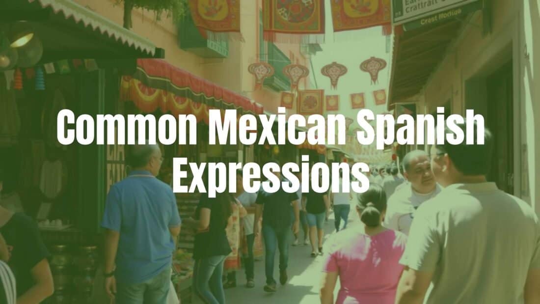 Colorful Mexican street with lively people chatting, vibrant market stalls, traditional papel picado banners, warm sunlight, cultural vibe.