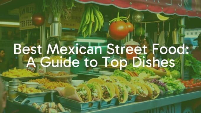Colorful Mexican street food stall with tacos, fresh ingredients, and lively atmosphere, vibrant and realistic.