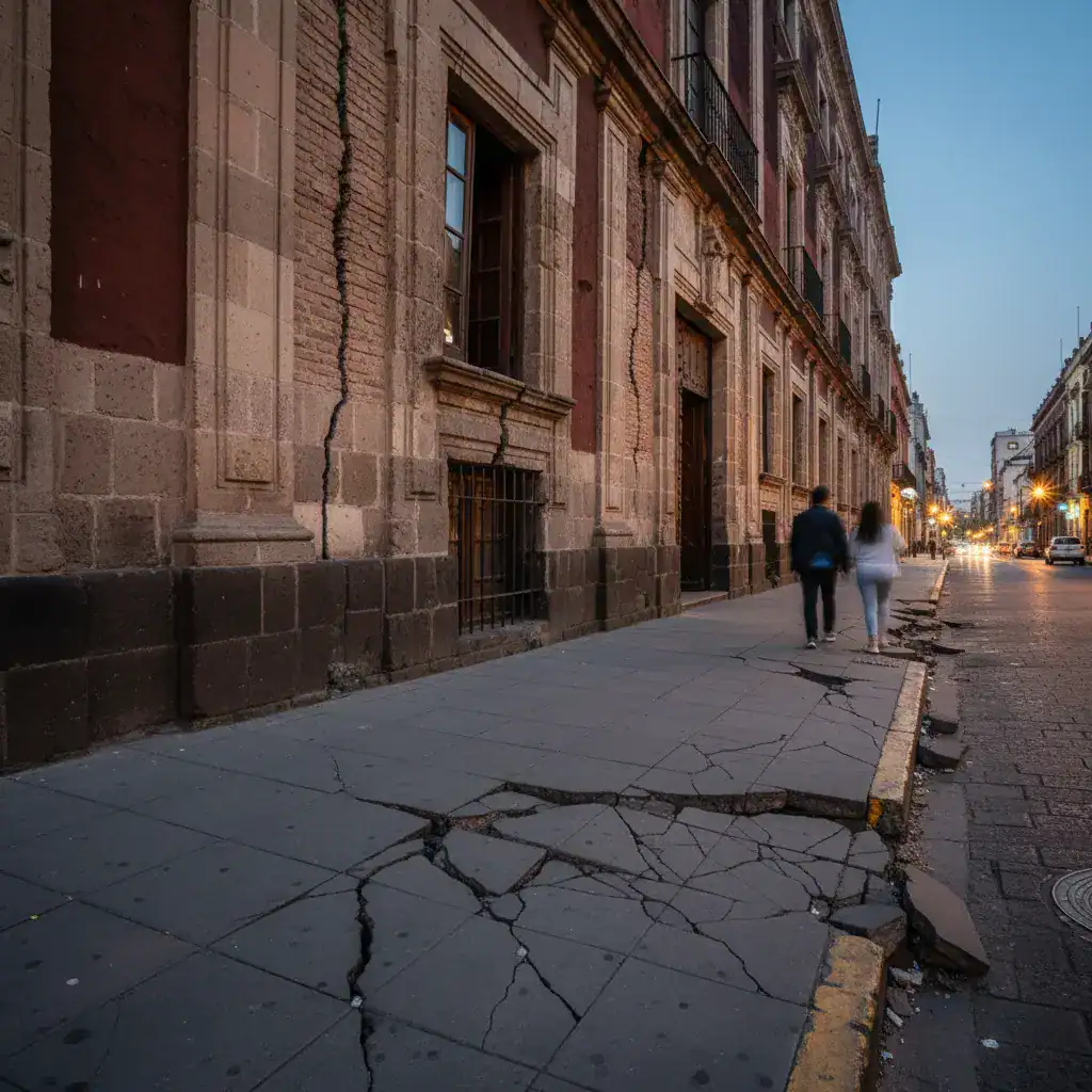 Mexico City Sinking Rapidly, Visible From Space, NASA Satellite Reveals ...